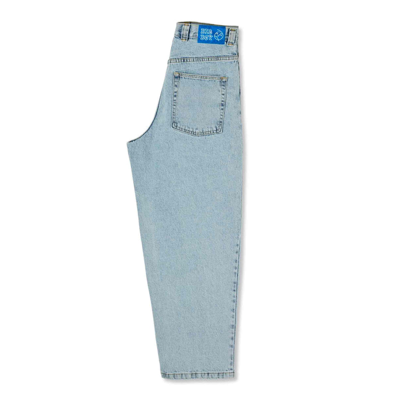 Polar skate co Polar Big Boy Jeans Light Blue zijkant Revert95.com