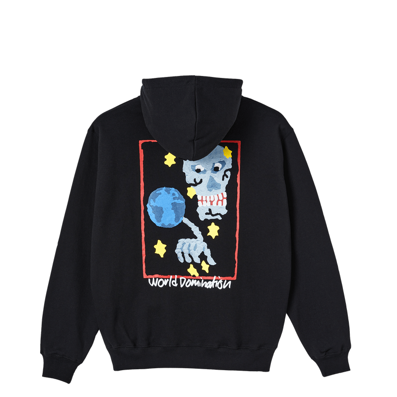 Polar World Domination Hoodie Black achterkant product