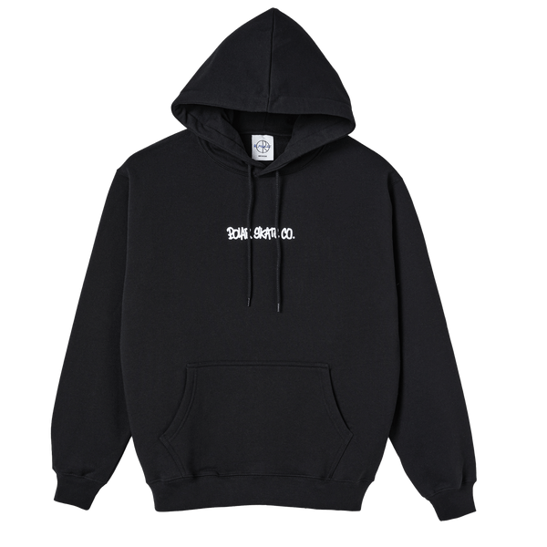 Polar World Domination Hoodie Black voorkant product