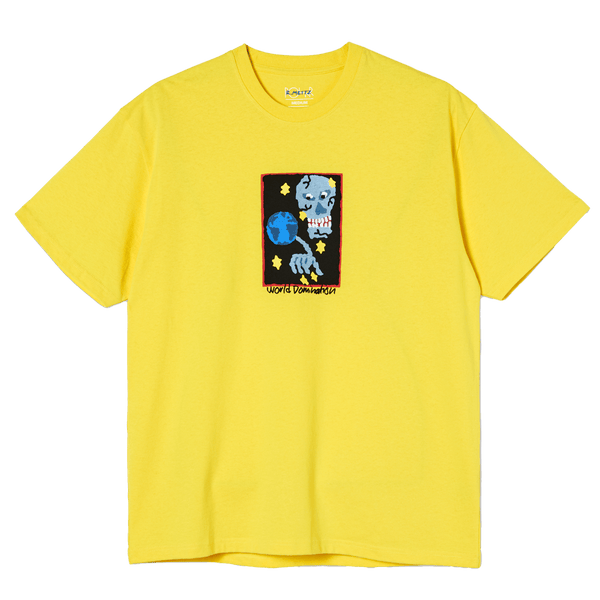 Polar World Domination T-shirt Lemon voorkant product