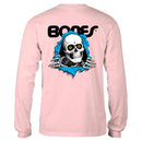 Powell Peralta Ripper Longsleeve T-shirt licht roze achterkant Revert95.com