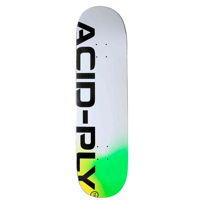 Quasi Skateboards Acid-ply Spectrum skateboard deck 8,625” achterkant Revert95.com