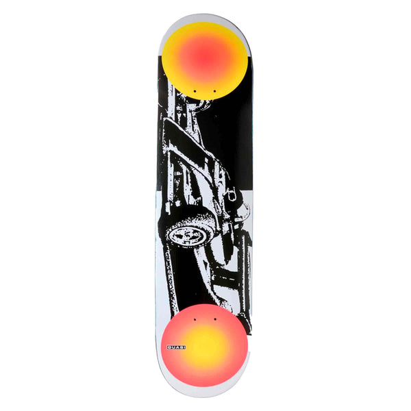 Quasi Skateboards Fast Car II skateboard deck 8,0” achterkant Revert95.com