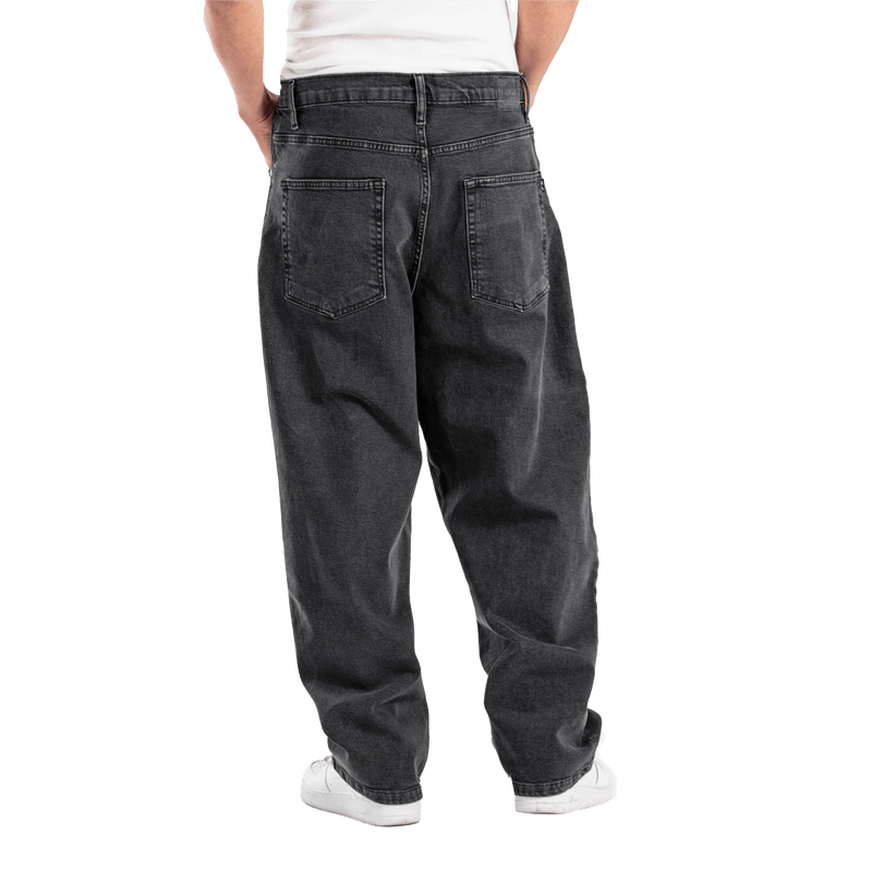 Reell Denim Jeans Baggy Black Wash Revert95 achterkant