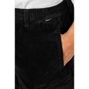 Reell Denim Reflex Loose Cargo Black Corduroy zakken close-up Revert95.com