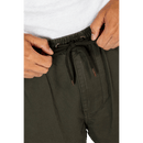 Reell Denim Reflex Loose Cargo dark olive voorkant close-up