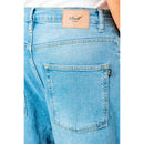 Reell Denim Jeans Baggy Light Blue Stone Revert95 achterkant close-up
