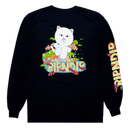 Ripndip Day Tripper Long Sleeve zwart voorkant product