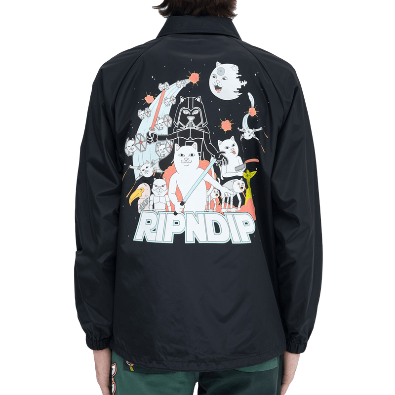 Ripndip Far Far Away Jacket black achterkant outfit