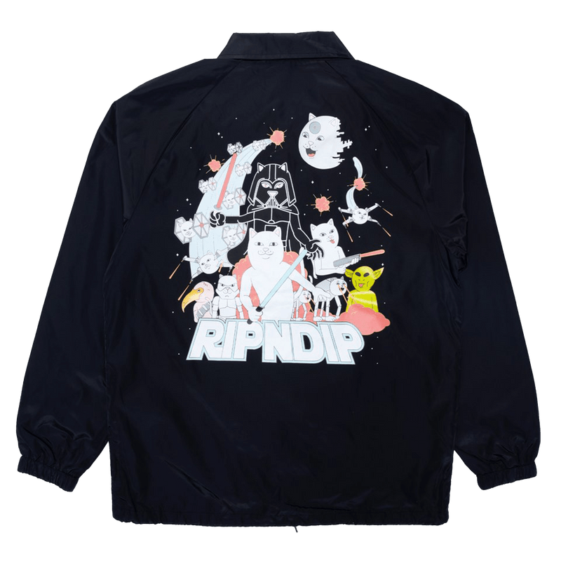 Ripndip Far Far Away Jacket black achterkant product