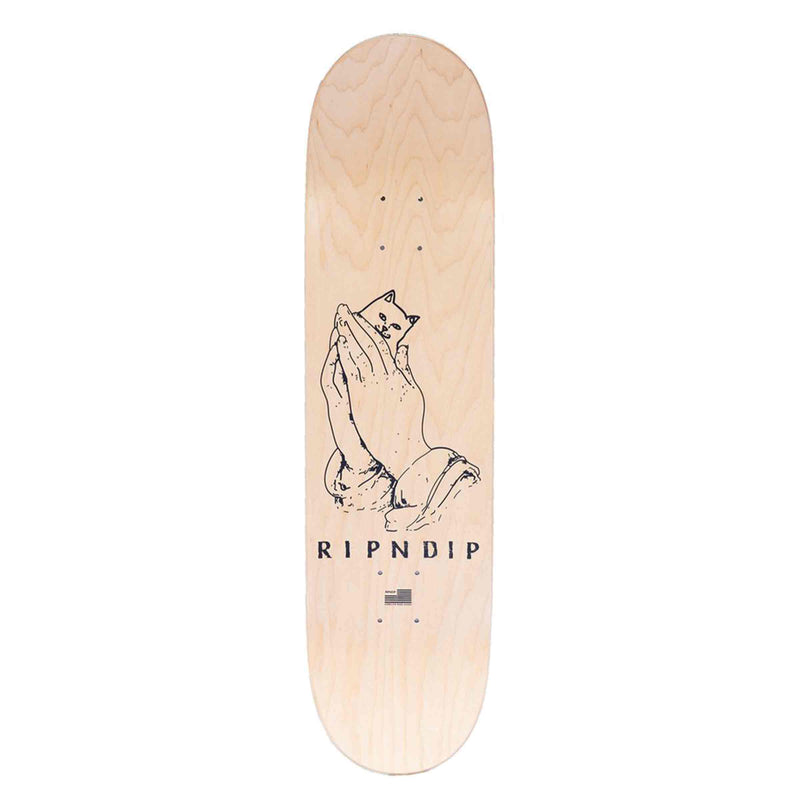 Ripndip Lord Nermal  8” en 8.25” skateboard deck paars / blauw voorkant Revert95.com