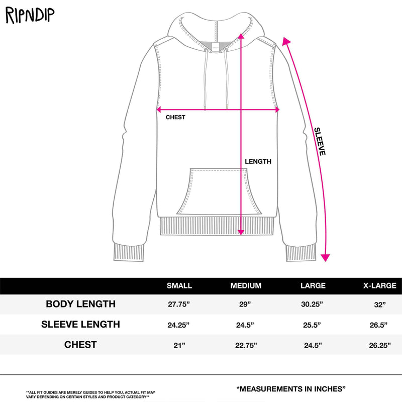 Ripndip OG Prisma Hoodie Rainbow X-Tie Dye matentabel Revert95.com