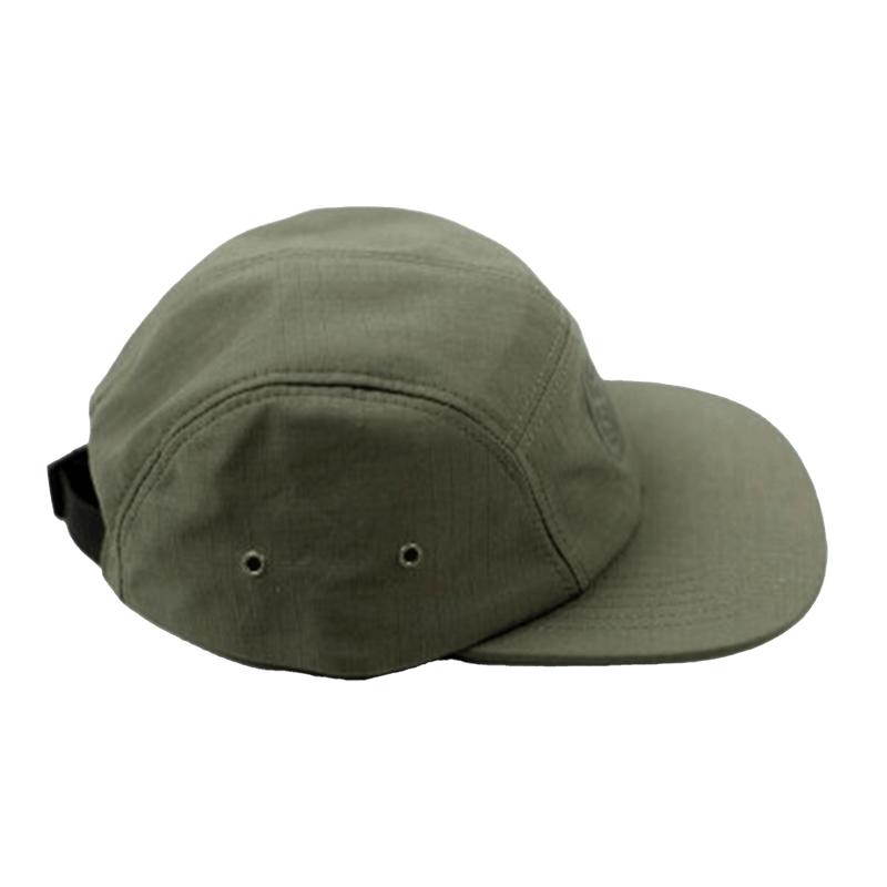 Rumble Reflective RSS logo 5 Panel cap zijkant groen