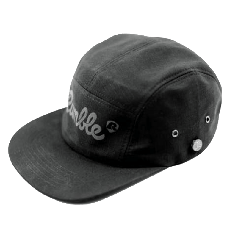 Rumble Reflective String logo 5 Panel cap zijkant
