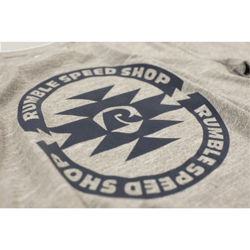Rumble Sand Heather Aztec T-Shirt voorkant close-up