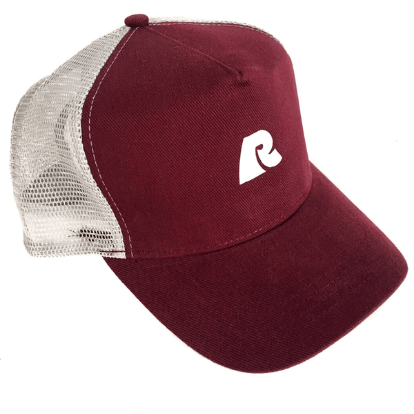 Rumble R Trucker Burgundy Cap zijkant