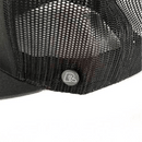 Rumble Cat Trucker Cap Charcoal logo zijkant