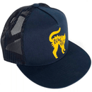 Rumble Cat Trucker Cap Navy Blue zijkant