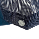 Rumble Cat Trucker Cap Navy Blue zijkant logo