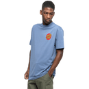 Santa cruz classic dot T-shirt voorkant lifestyle washed navy