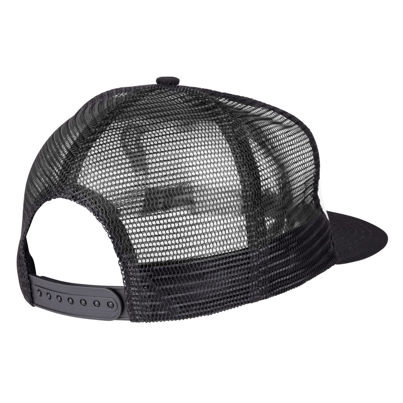 Santa Cruz skateboards classic hand mesh cap achterkant wit zwart