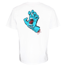 Santa Cruz Skateboards screaming hand chest t-shirt achterkant wit product