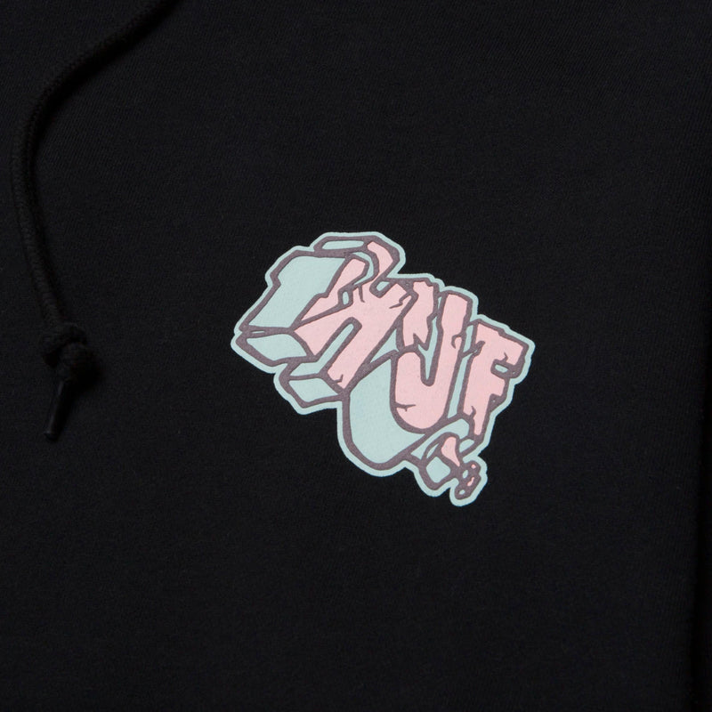 Bestel de Huf QUAKE TRIPLE TRIANGLE PULLOVER HOODIE snel, veilig en gemakkelijk bij Revert 95. Check onze website voor de gehele Huf collectie.