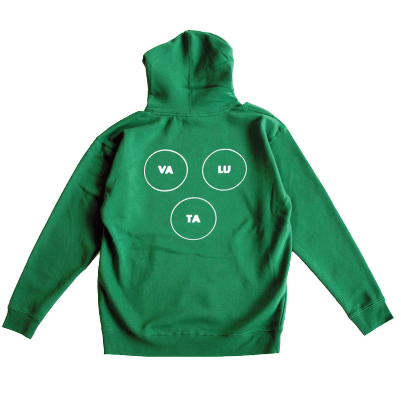 Bestel de Valuta Brand Dots Hoodie Green  snel, veilig en gemakkelijk bij Revert 95. Check onze website voor de gehele Valuta Brand collectie.