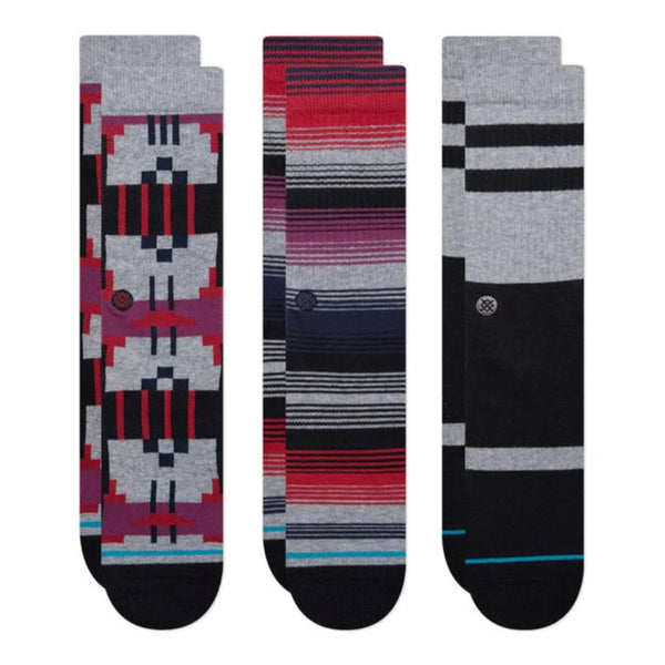 Bestel de Stance Gauge Crew Socks 3 Pack snel, veilig en gemakkelijk bij Revert 95. Check onze website voor de gehele Stance collectie.