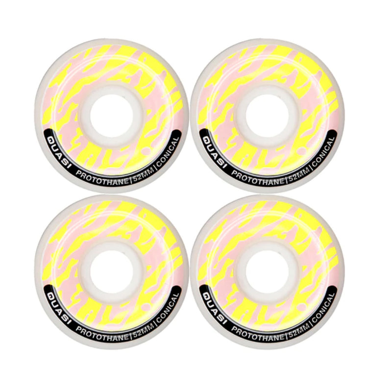 Bestel de Quasi Skateboards P-thane wheels veilig, gemakkelijk en snel bij Revert 95. Check onze website voor de gehele Quasi Skateboards collectie.