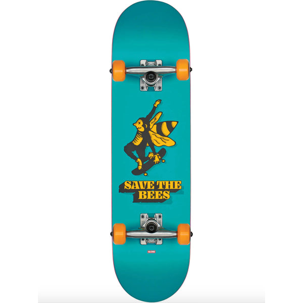 Bestel de Globe Kids Save The Bees Mid complete snel, gemakkelijk en veilig bij Revert 95. Check on ze website voor de gehele Globe complete skateboards collectie, of kom langs in onze winkel in Haarlem.