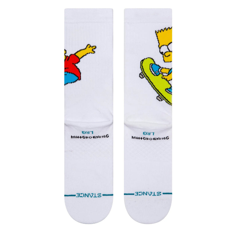 Bestel de Stance BART SIMPSON CREW snel, veilig en gemakkelijk bij Revert 95. Check onze website voor de gehele Stance collectie.