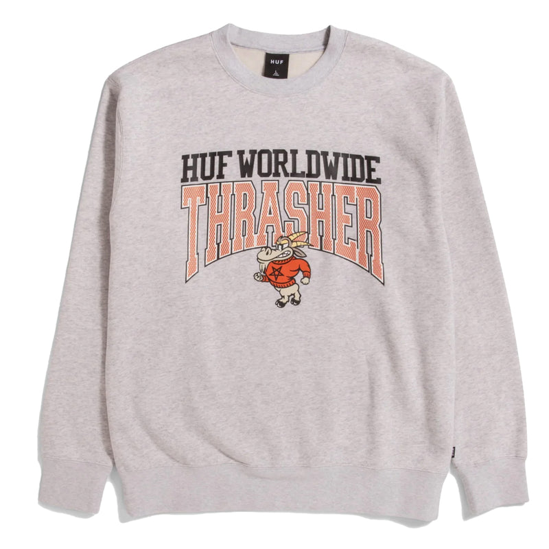 Bestel de Huf HUF X THRASHER - CANDLESTICK CREWNECK veilig, gemakkelijk en snel bij Revert 95. Check onze website voor de gehele Huf collectie.