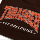 Bestel de Huf HUF X THRASHER - HIGH POINT S/S TEE veilig, gemakkelijk en snel bij Revert 95. Check onze website voor de gehele Huf collectie.