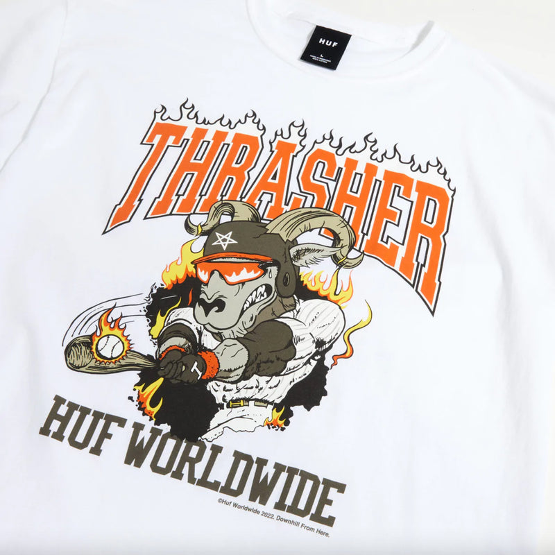 Bestel de Huf HUF X THRASHER - RINCON S/S TEE veilig, gemakkelijk en snel bij Revert 95. Check onze website voor de gehele Huf collectie.