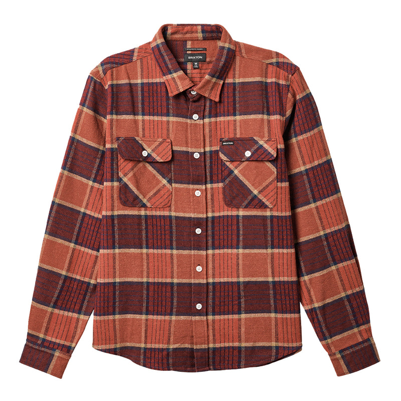 Bestel de Brixton BOWERY L/S FLANNEL - MAHOGANY/BURNT HENNA/MARS RED veilig, gemakkelijk en snel bij Revert 95. Check onze website voor de gehele Brixton collectie.