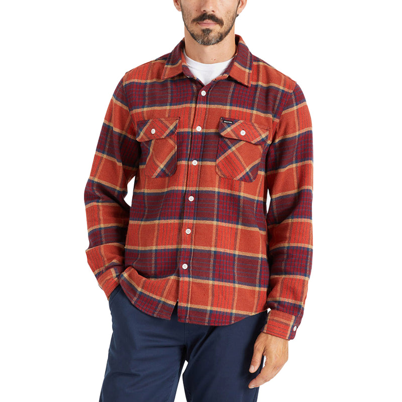 Bestel de Brixton BOWERY L/S FLANNEL - MAHOGANY/BURNT HENNA/MARS RED veilig, gemakkelijk en snel bij Revert 95. Check onze website voor de gehele Brixton collectie.