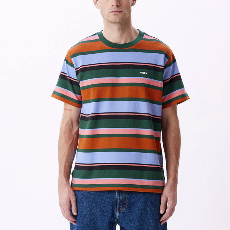 Bestel de Obey Storming stripe tee ss veilig, gemakkelijk en snel bij Revert 95. Check onze website voor de gehele Obey collectie.