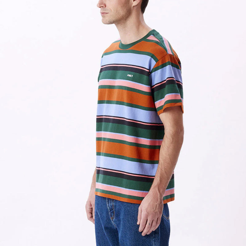 Bestel de Obey Storming stripe tee ss veilig, gemakkelijk en snel bij Revert 95. Check onze website voor de gehele Obey collectie.
