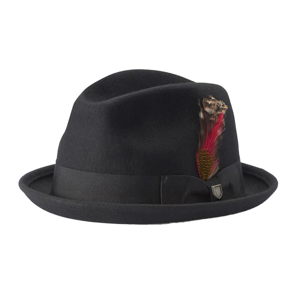 Bestel de Brixton GAIN FEDORA BLACK veilig, gemakkelijk en snel bij Revert 95. Check onze website voor de gehele Brixton collectie.	