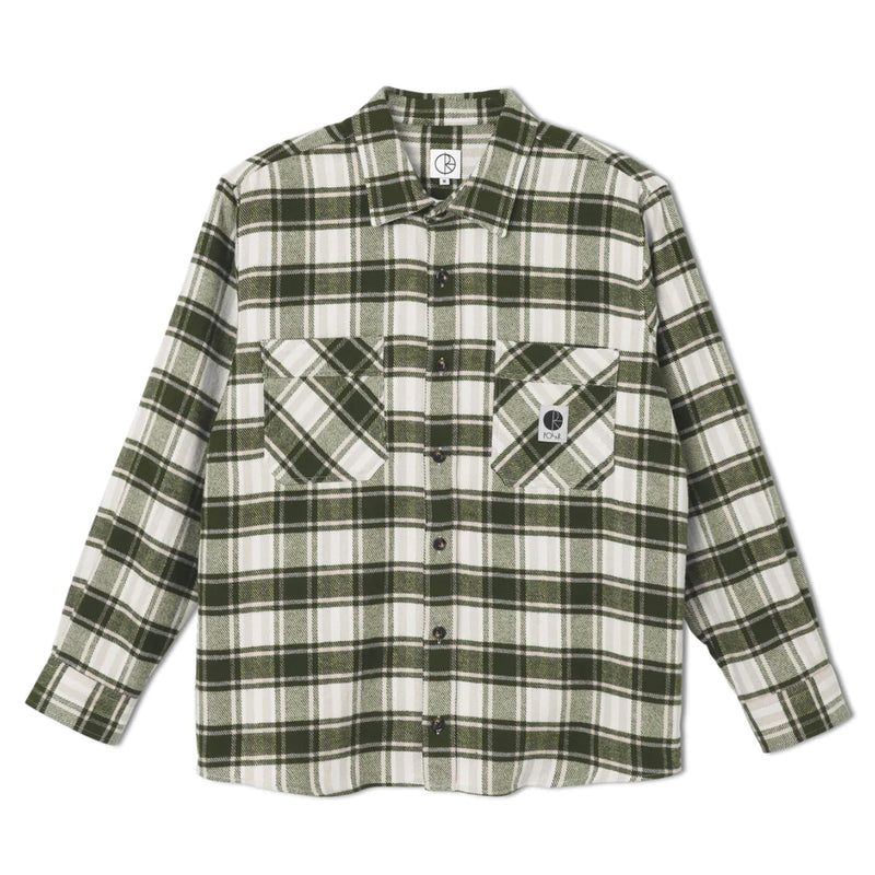 Bestel de Polar Flannel Shirt Dark Olive veilig, gemakkelijk en snel bij Revert 95. Check onze website voor de gehele Polar collectie.	