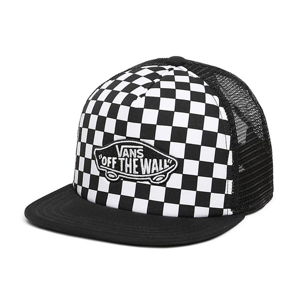 Bestel de Vans CLASSIC PATCH TRUCKER Kids Cap Zwart Wit Checkerboard veilig, gemakkelijk en snel bij Revert 95. Check onze website voor de gehele Vans collectie.	