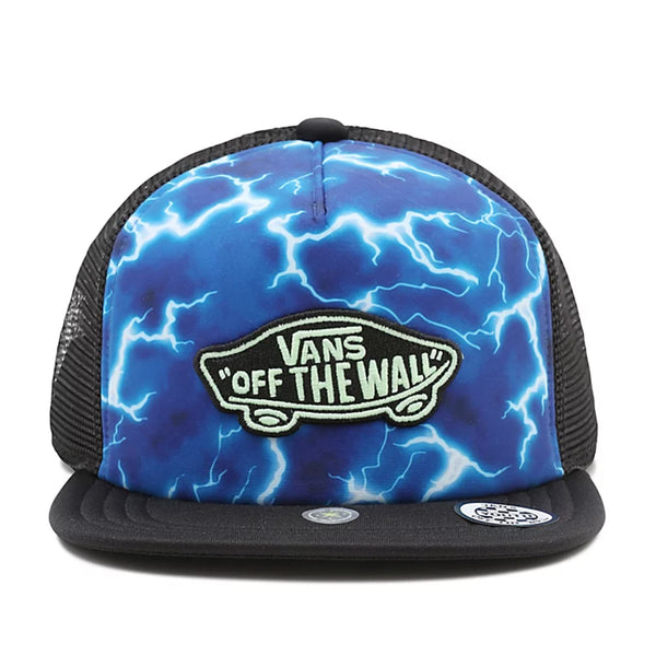 Bestel de Vans CLASSIC PATCH TRUCKER Kids Cap Thunder Blue veilig, gemakkelijk en snel bij Revert 95. Check onze website voor de gehele Vans collectie.	