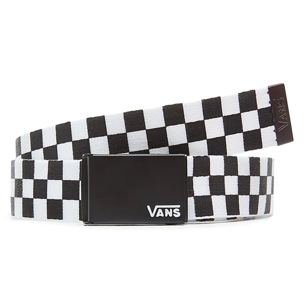 Bestel de Vans DEPPSTER WEB RIEM Zwart Wit Checkerboard veilig, gemakkelijk en snel bij Revert 95. Check onze website voor de gehele Vans collectie.	