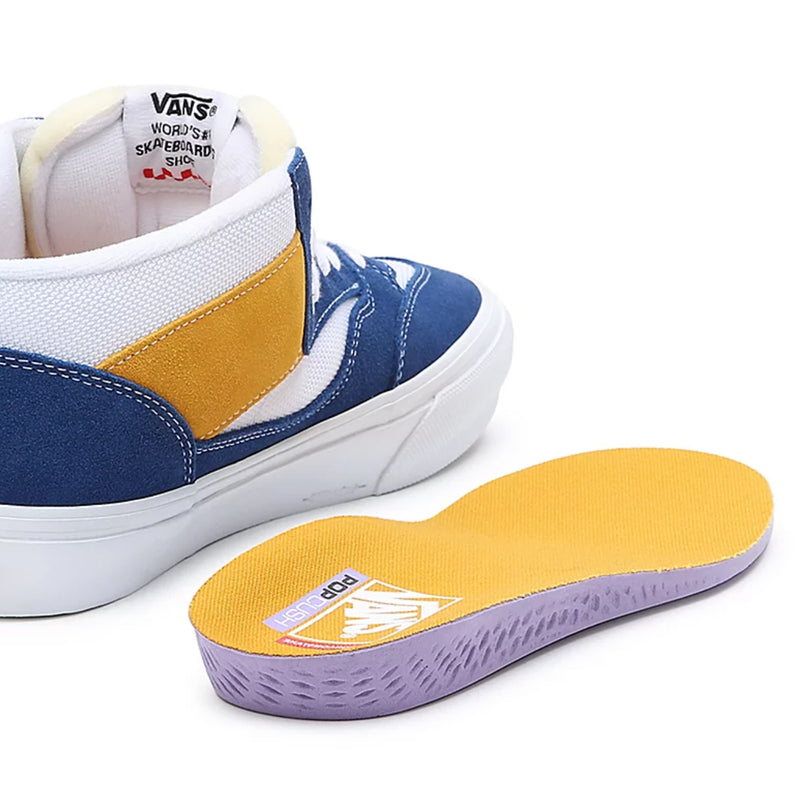 Bestel de Vans SKATE HALF CAB '92 Shoes athletic blue yellow veilig, gemakkelijk en snel bij Revert 95. Check onze website voor de gehele Vans collectie.	