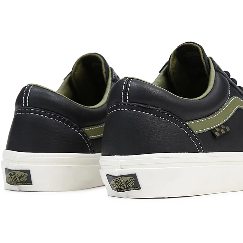 Bestel de Vans SKATE OLD SKOOL SHOES Butter Leather Black Green veilig, gemakkelijk en snel bij Revert 95. Check onze website voor de gehele Vans collectie.	