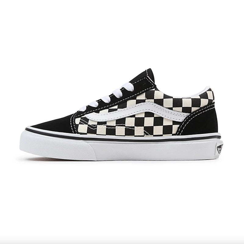 Bestel de Vans PRIMARY CHECK OLD SKOOL KINDERSCHOENEN 4-8 JAAR veilig, gemakkelijk en snel bij Revert 95. Check onze website voor de gehele Vans collectie.	