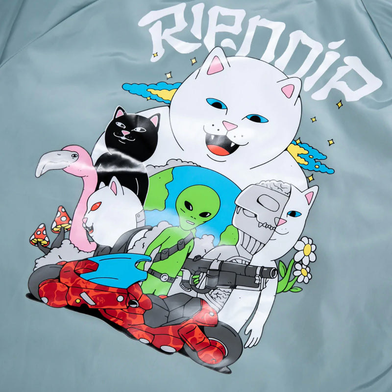 Bestel de Ripndip Runaway Coaches Jacket Pine veilig, gemakkelijk en snel bij Revert 95. Check onze website voor de gehele Ripndip collectie, of kom gezellig langs bij onze winkel in Haarlem.