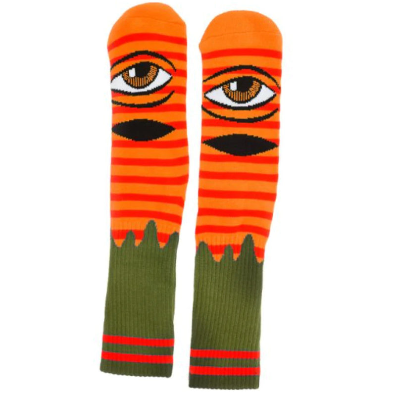 Bestel de Toy Machine SECT EYE STRIPE ARMY ORANGE sokken snel, gemakkelijk en veilig bij Revert 95. Check on ze website voor de gehele Toy Machine sokken collectie, of kom langs in onze winkel in Haarlem.