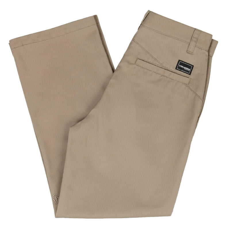 Bestel de Volcom Kids LOOSE TRUCK CHINO PANT Khaki veilig, gemakkelijk en snel bij Revert 95. Check onze website voor de gehele Volcom collectie, of kom gezellig langs bij onze winkel in Haarlem.	